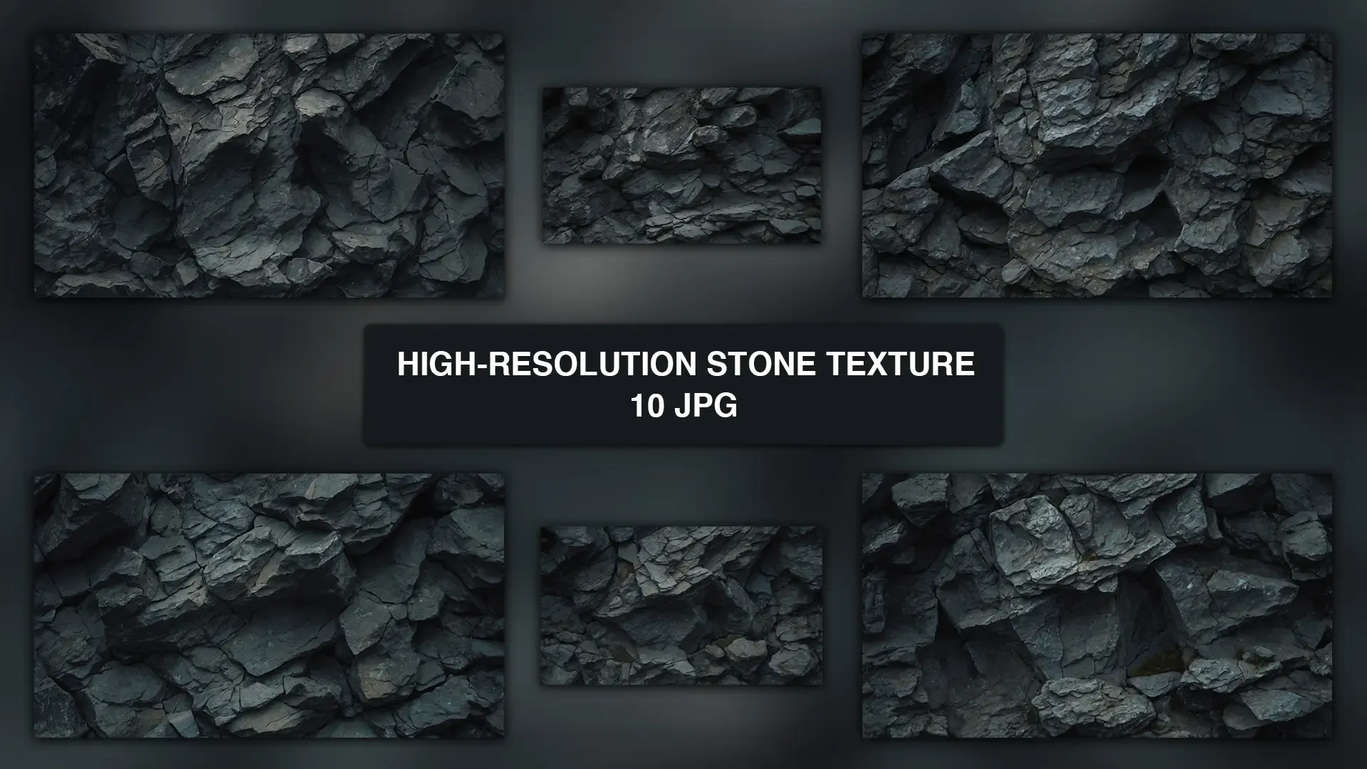 Pack of 10 High-Resolution Stone Texture Background Images image